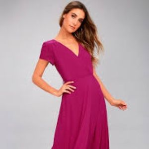 Lulu’s World on a String Lace Up Maxi Dress